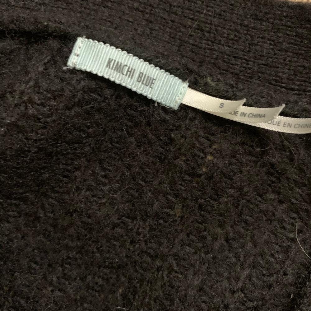 Urban Outfitters Kimchi Blue black knit cardigan